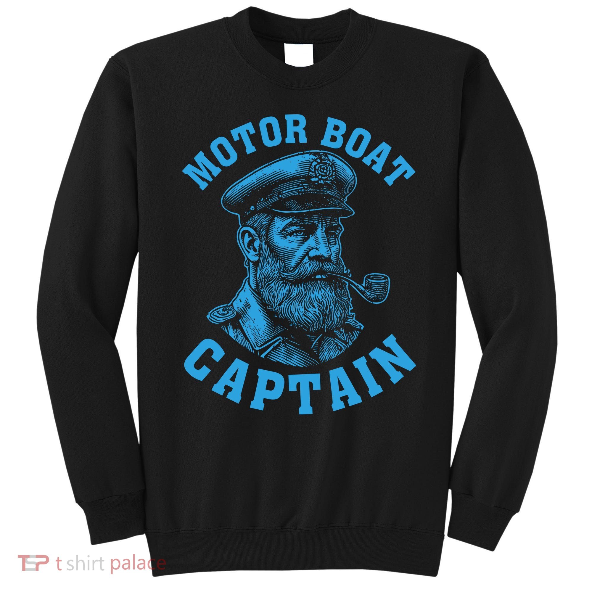 Motor Boat Captain Sweatshirt