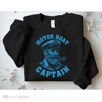 Motor Boat Captain Sweatshirt thumb 2
