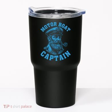 Motor Boat Captain Tumbler
