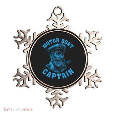 Motor Boat Captain Ornament