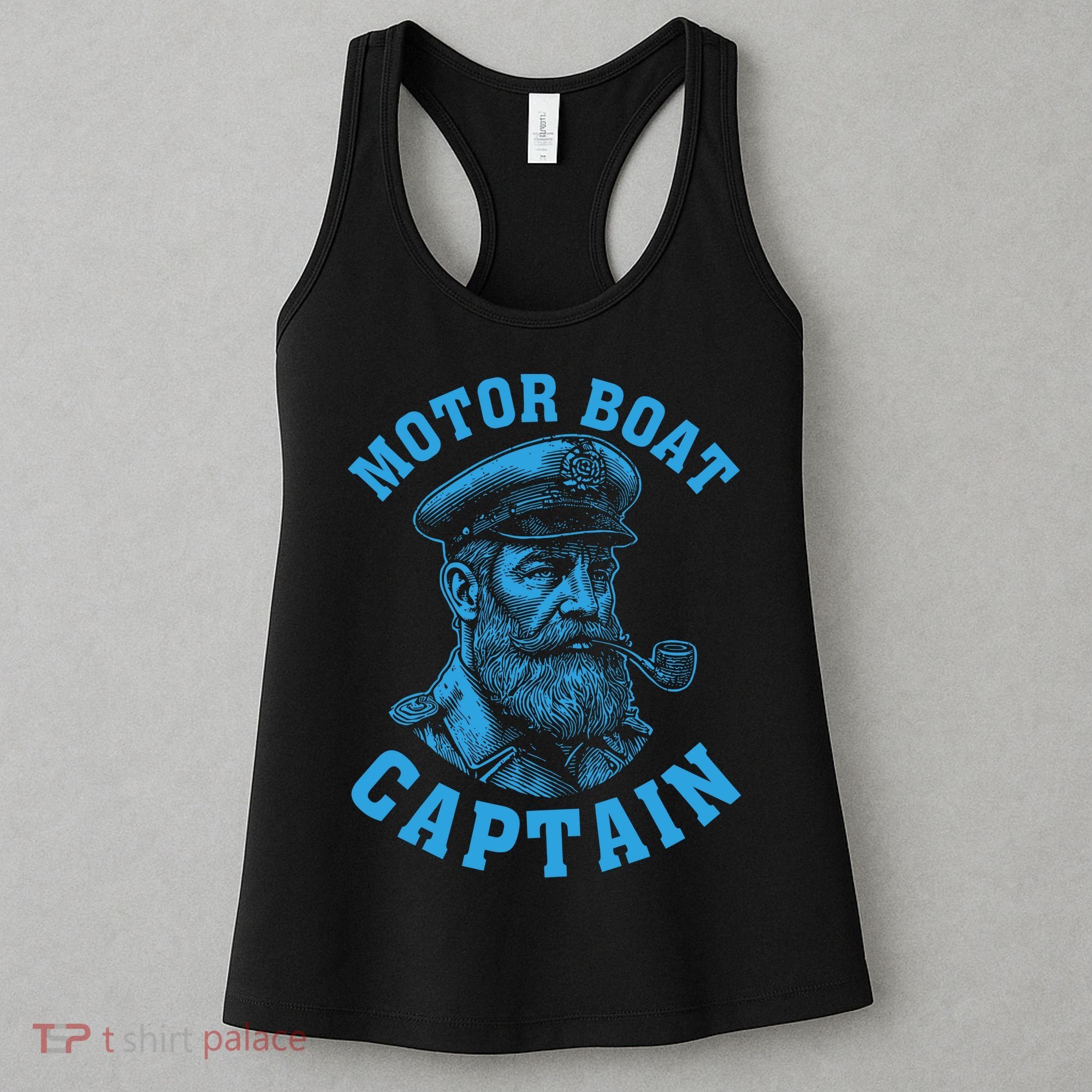 Motor Boat Captain Women's Tank Top