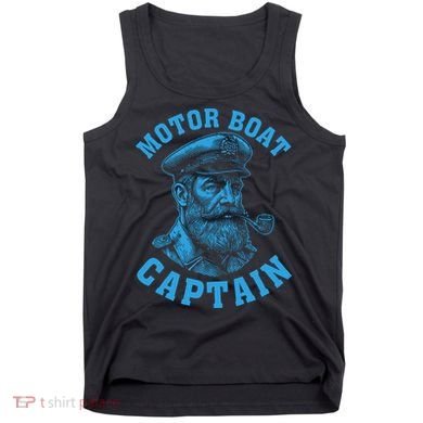 Motor Boat Captain Tank Top