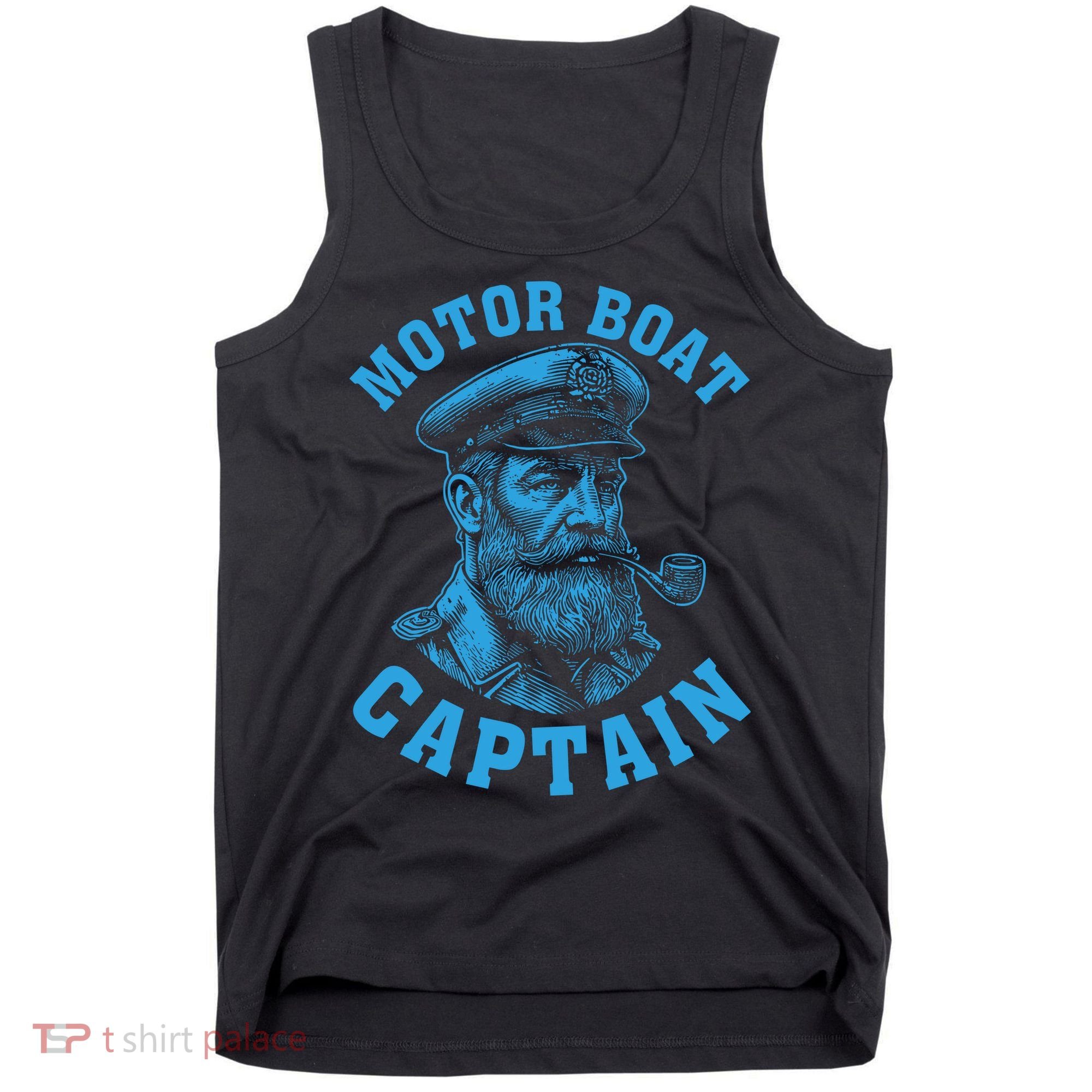 Motor Boat Captain Tank Top