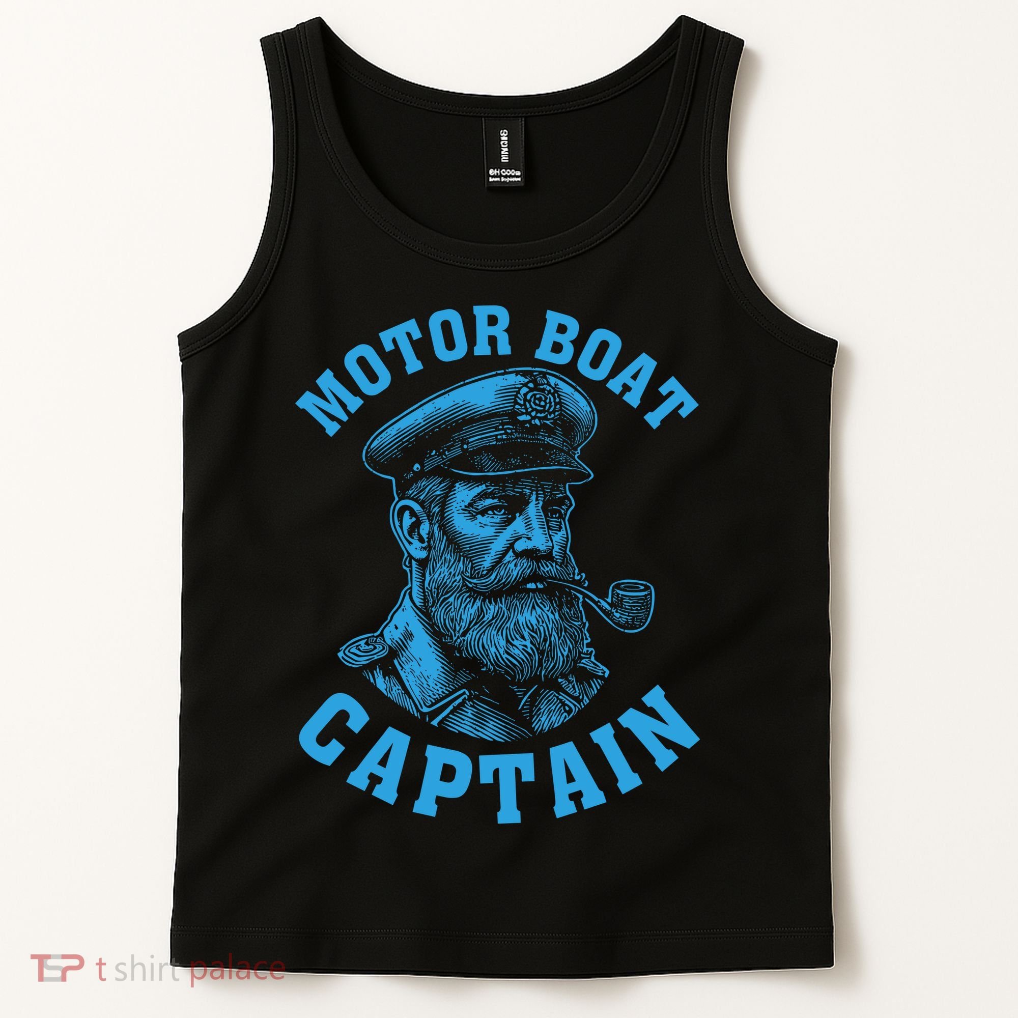 Motor Boat Captain Tank Top