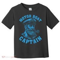 Motor Boat Captain Toddler T-Shirt thumb 0