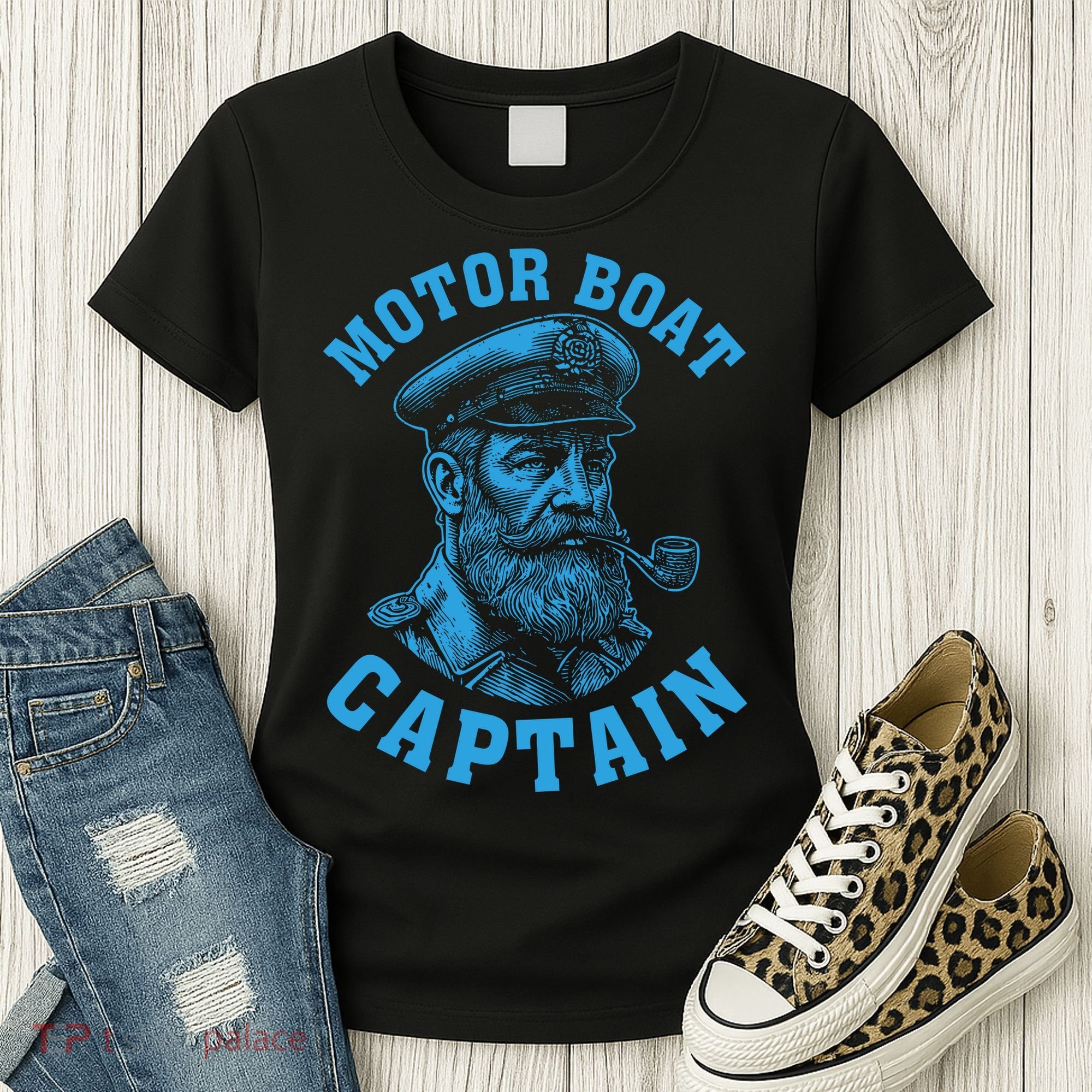 Motor Boat Captain Women's T-Shirt