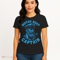 Motor Boat Captain Women's T-Shirt thumb 4