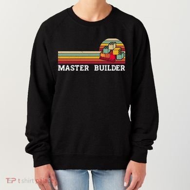 Master Builder Cool Builder Building Blocks Set Toys Women's Sweatshirt