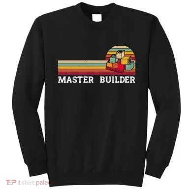 Master Builder Cool Builder Building Blocks Set Toys Sweatshirt