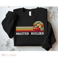 Master Builder Cool Builder Building Blocks Set Toys Sweatshirt thumb 2