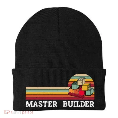 Master Builder Cool Builder Building Blocks Set Toys Beanie