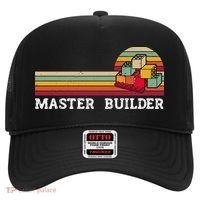 Master Builder Cool Builder Building Blocks Set Toys Hat thumb 0
