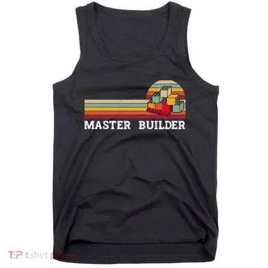 Master Builder Cool Builder Building Blocks Set Toys Tank Top