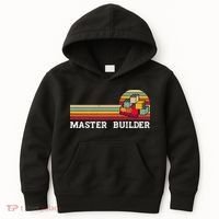 Master Builder Cool Builder Building Blocks Set Toys Kids Hoodie thumb 0