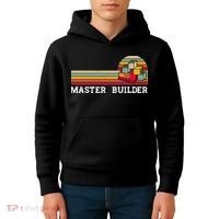 Master Builder Cool Builder Building Blocks Set Toys Kids Hoodie thumb 4