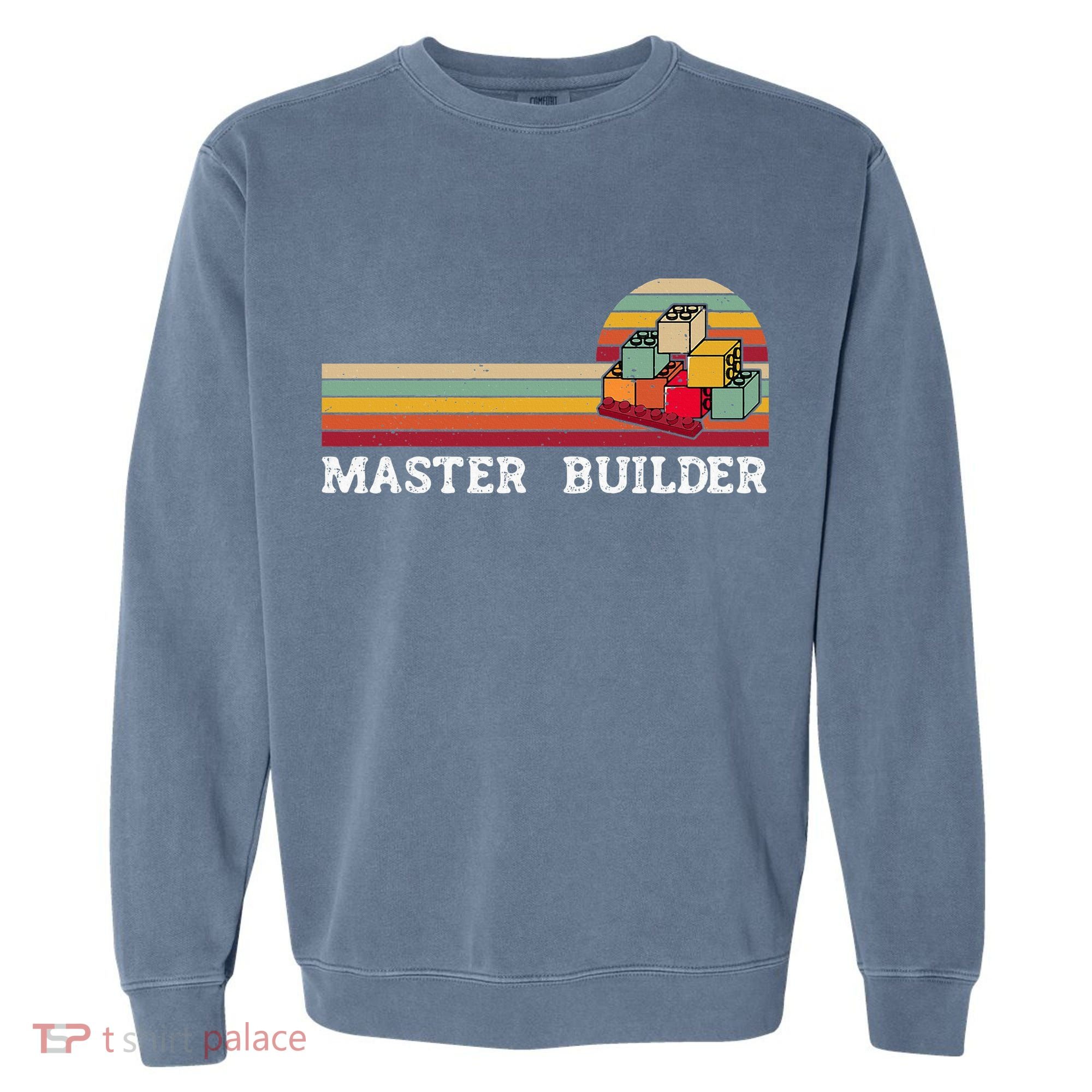 Master Builder Cool Builder Building Blocks Set Toys Garment-Dyed Sweatshirt
