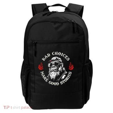 Monkey Bad Choices Make Good Stories Backpack