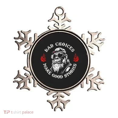 Monkey Bad Choices Make Good Stories Ornament