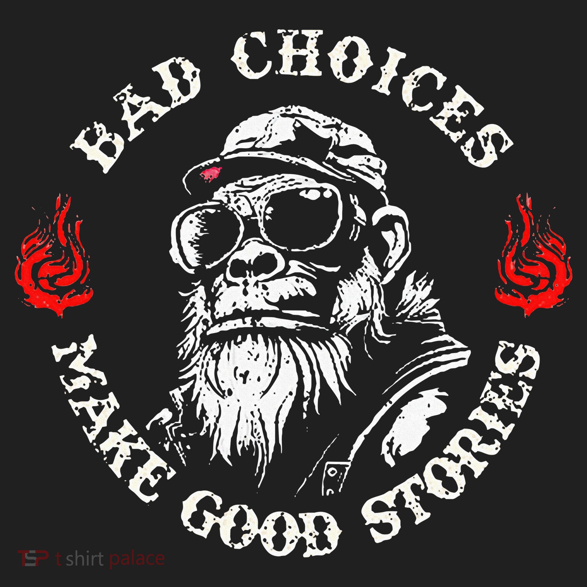 Monkey Bad Choices Make Good Stories Hat