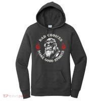 Monkey Bad Choices Make Good Stories Women's Hoodie thumb 0