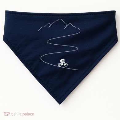 Mountain Biking Cyclist Rider Bicycle Single Track Riding USA-Made Doggie Bandana
