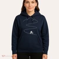 Mountain Biking Cyclist Rider Bicycle Single Track Riding Hoodie thumb 5