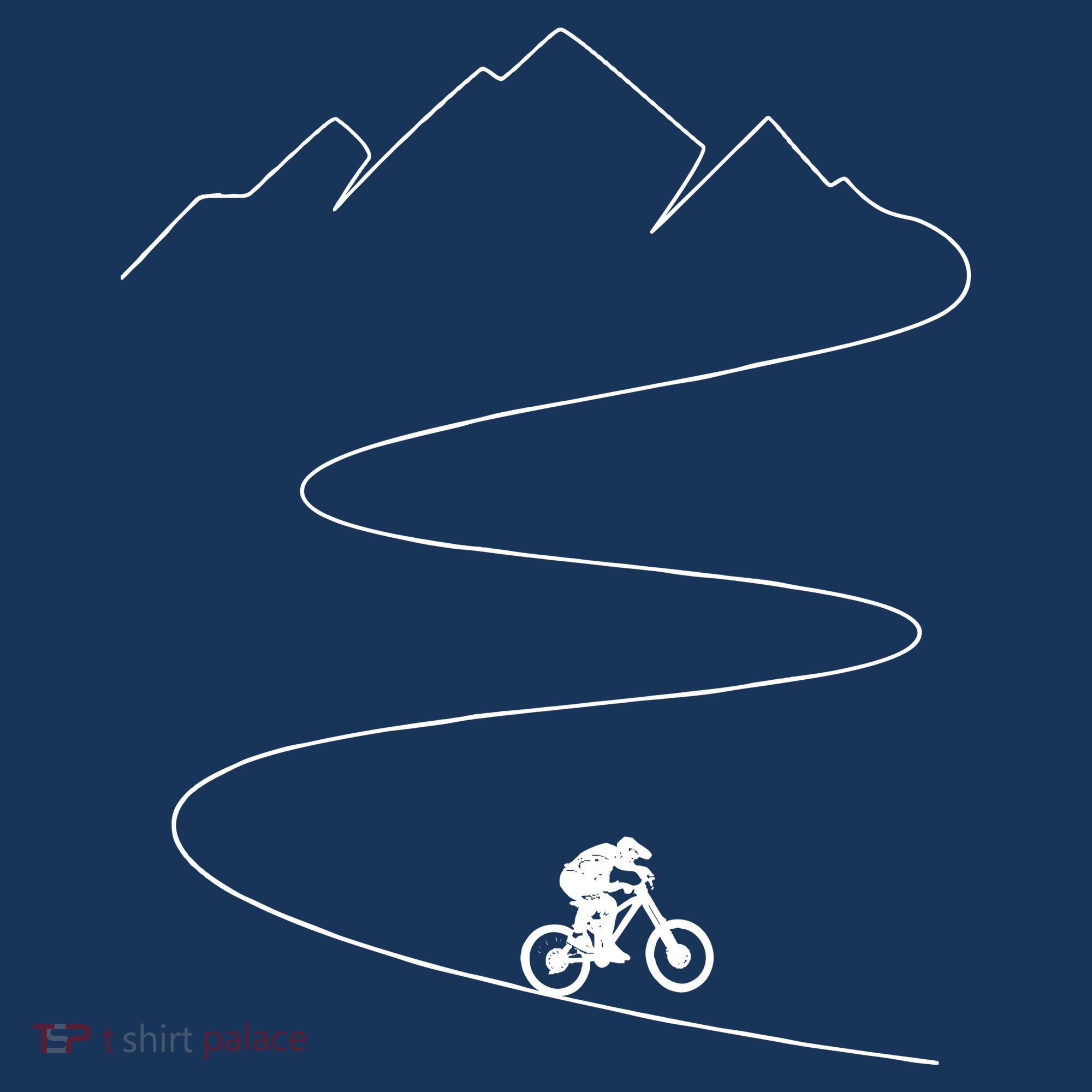 Mountain Biking Cyclist Rider Bicycle Single Track Riding Women's Tank Top