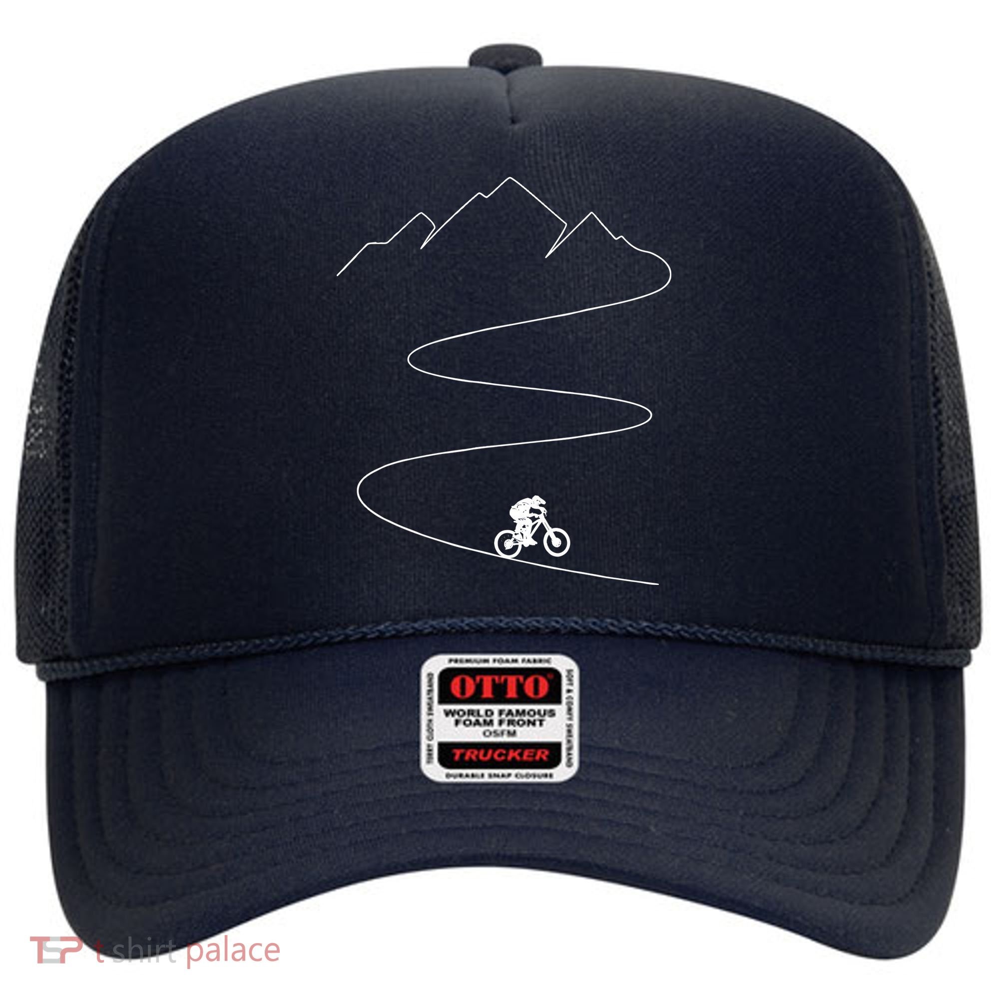 Mountain Biking Cyclist Rider Bicycle Single Track Riding Hat