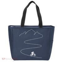 Mountain Biking Cyclist Rider Bicycle Single Track Riding Tote Bag thumb 0