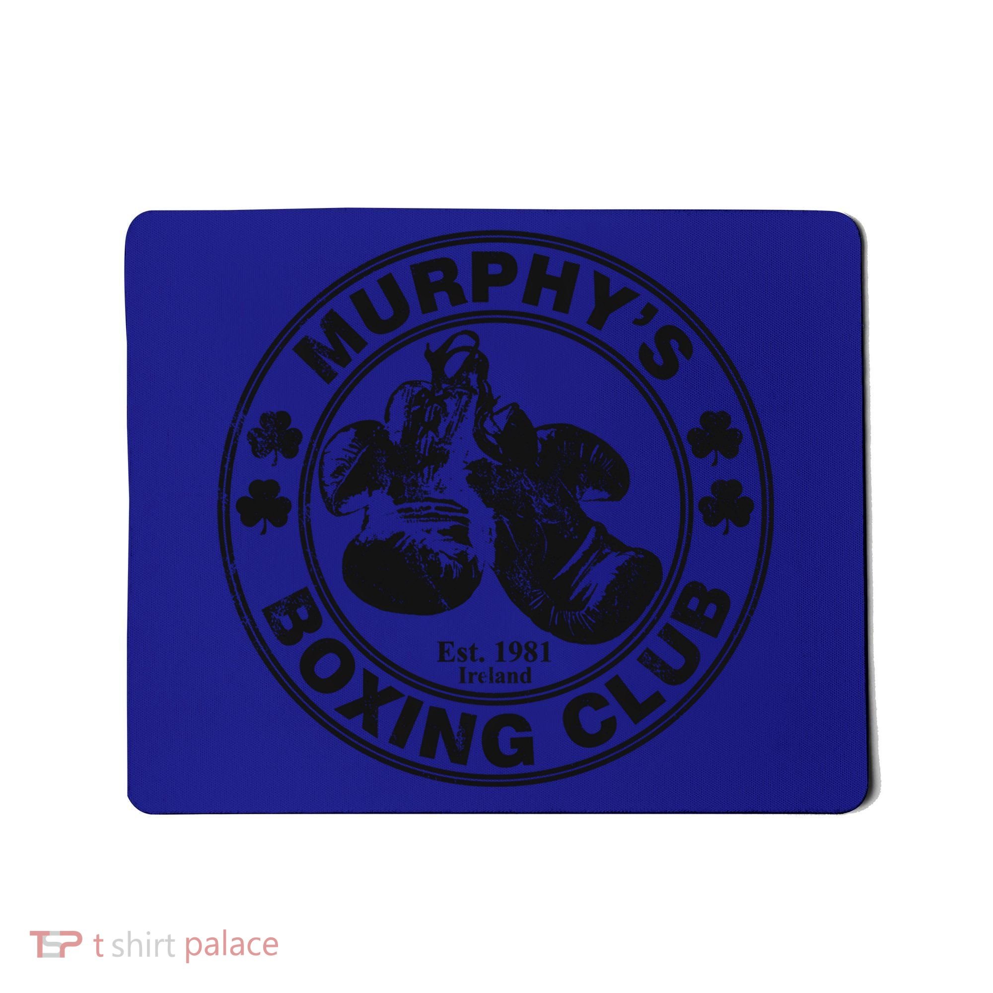 MurphyS Boxing Club Irish Surname Boxing Gift Mousepad