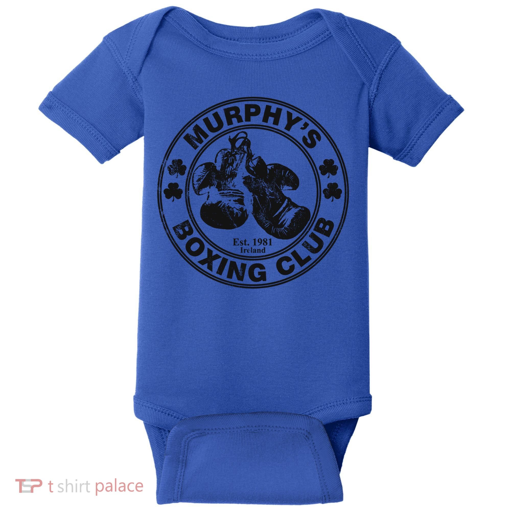 MurphyS Boxing Club Irish Surname Boxing Gift Baby Bodysuit