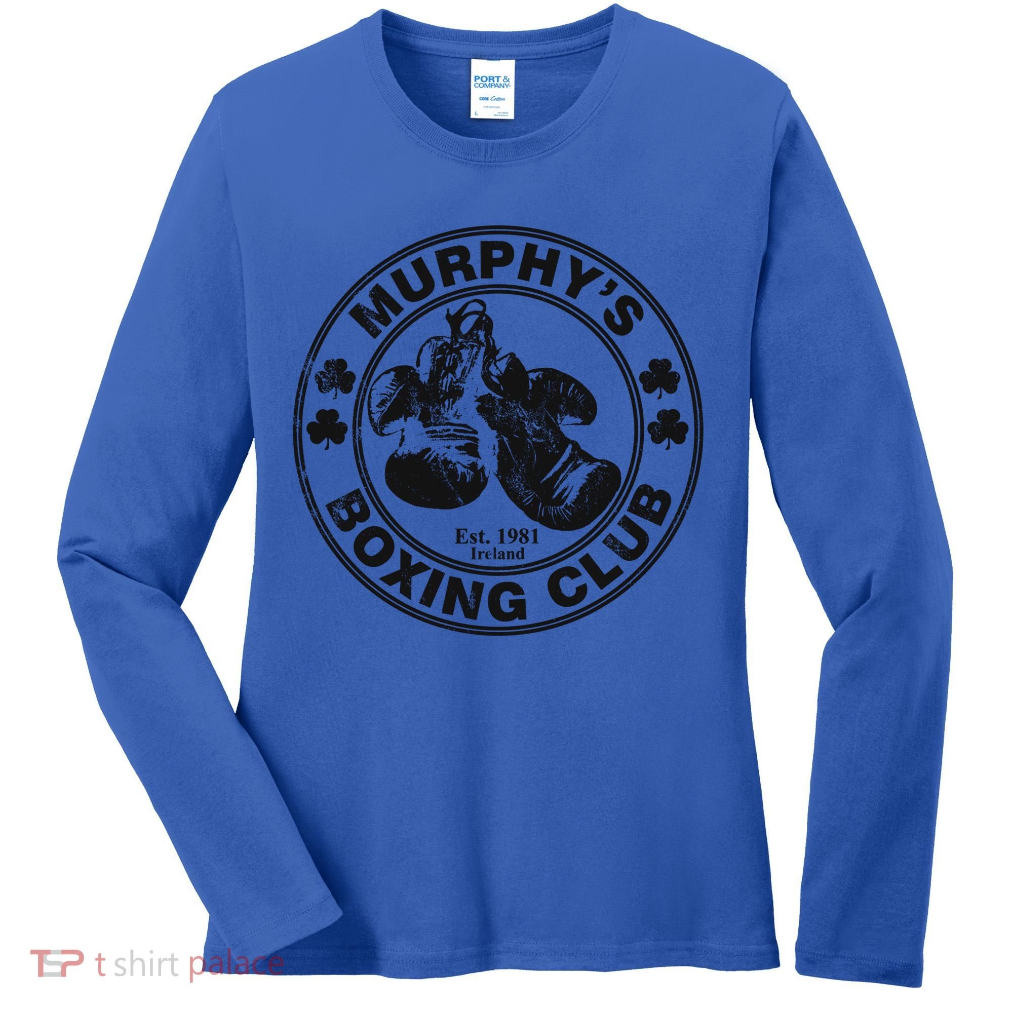 MurphyS Boxing Club Irish Surname Boxing Gift Women's Long Sleeve Shirt