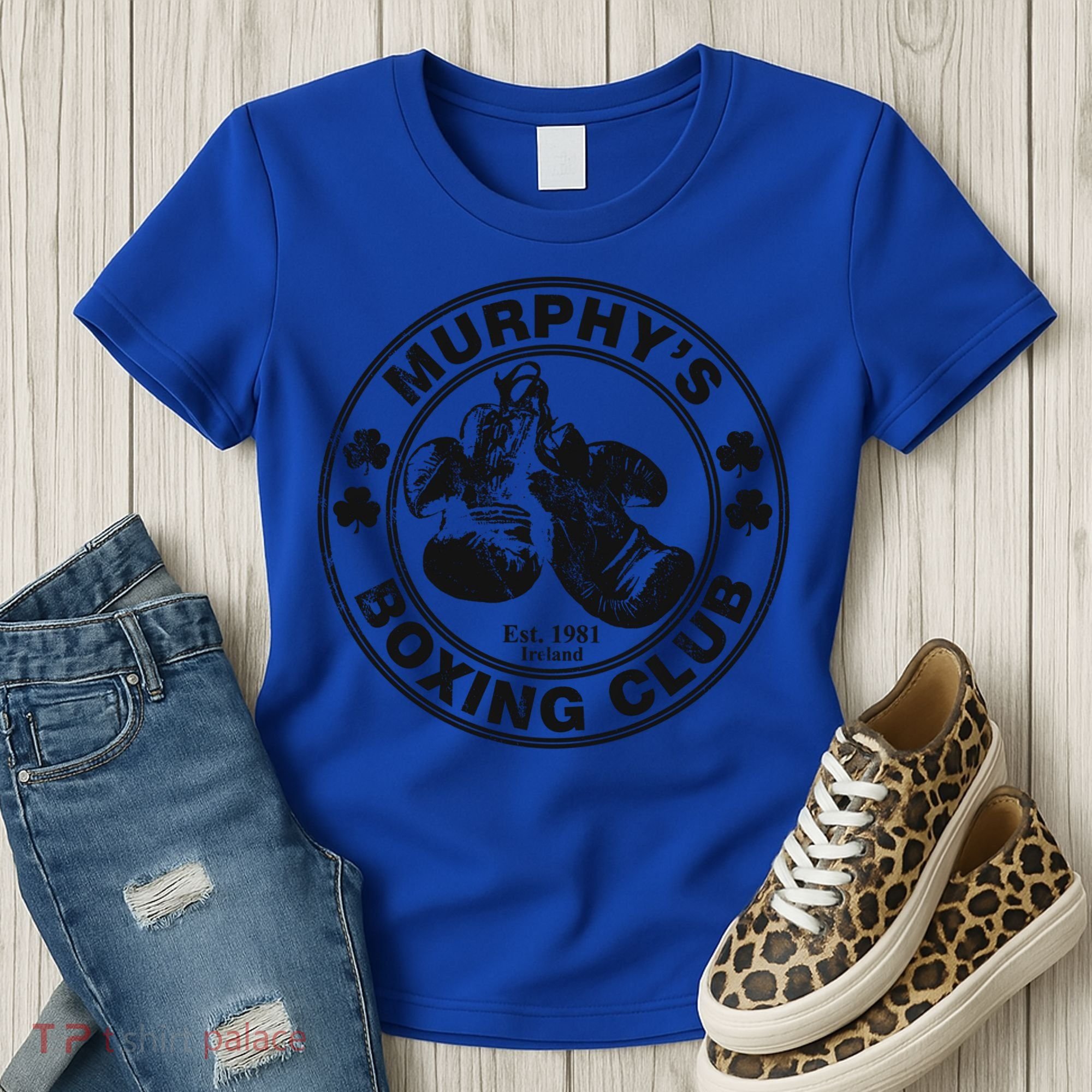 MurphyS Boxing Club Irish Surname Boxing Gift Women's T-Shirt