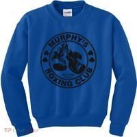 MurphyS Boxing Club Irish Surname Boxing Gift Kids Sweatshirt thumb 0