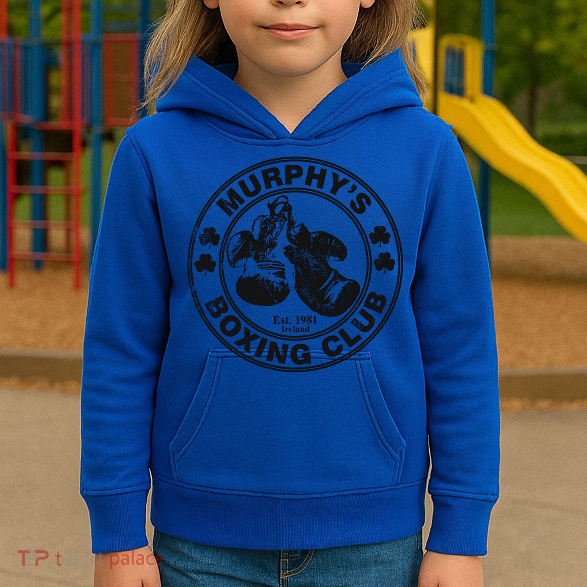 MurphyS Boxing Club Irish Surname Boxing Gift Kids Hoodie