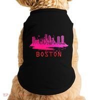 Modern Boston Cityscape Souvenir Boston Skyline Doggie Tank thumb 0
