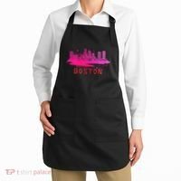 Modern Boston Cityscape Souvenir Boston Skyline Apron thumb 2