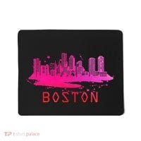Modern Boston Cityscape Souvenir Boston Skyline Mousepad thumb 0