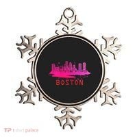Modern Boston Cityscape Souvenir Boston Skyline Ornament thumb 0