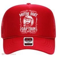 Motor Boat Captain Funny Pontoon Boating Motor Boatin Lake Hat thumb 0