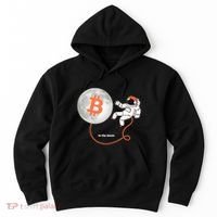 Moon Bitcoin Cryptocurrency Crypto Digital Currency Hoodie thumb 0