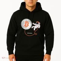 Moon Bitcoin Cryptocurrency Crypto Digital Currency Hoodie thumb 2