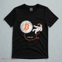 Moon Bitcoin Cryptocurrency Crypto Digital Currency T-Shirt thumb 5