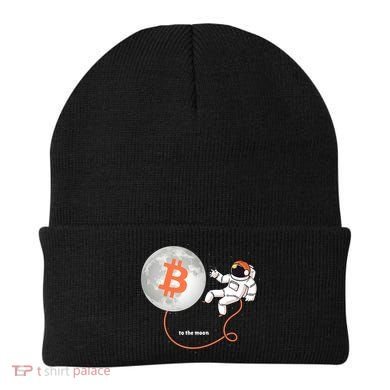 Moon Bitcoin Cryptocurrency Crypto Digital Currency Beanie