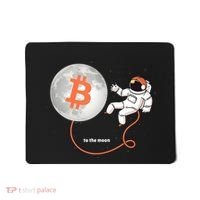 Moon Bitcoin Cryptocurrency Crypto Digital Currency Mousepad thumb 0