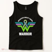 Metastatic Breast Cancer Warrior Ribbon Tank Top thumb 2