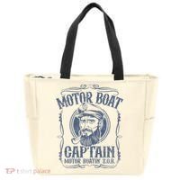 Motor Boat Captain Funny Pontoon Boating Motor Boatin Lake Tote Bag thumb 0