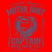 Motor Boat Captain Funny Pontoon Boating Motor Boatin Lake Santa Hat thumb 1