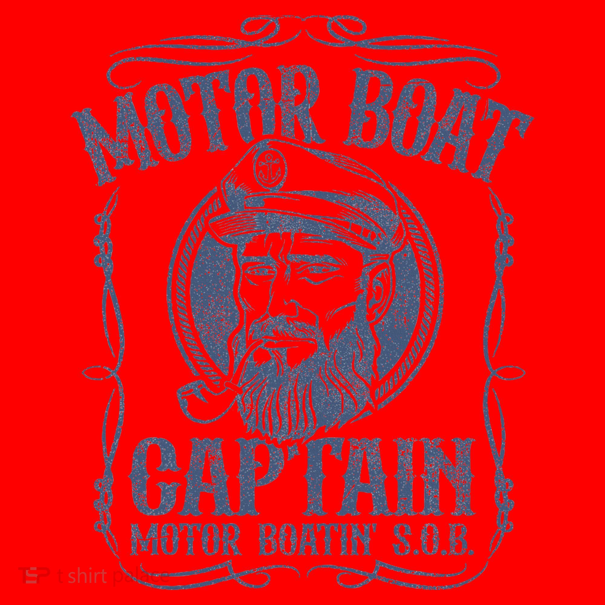 Motor Boat Captain Funny Pontoon Boating Motor Boatin Lake Santa Hat
