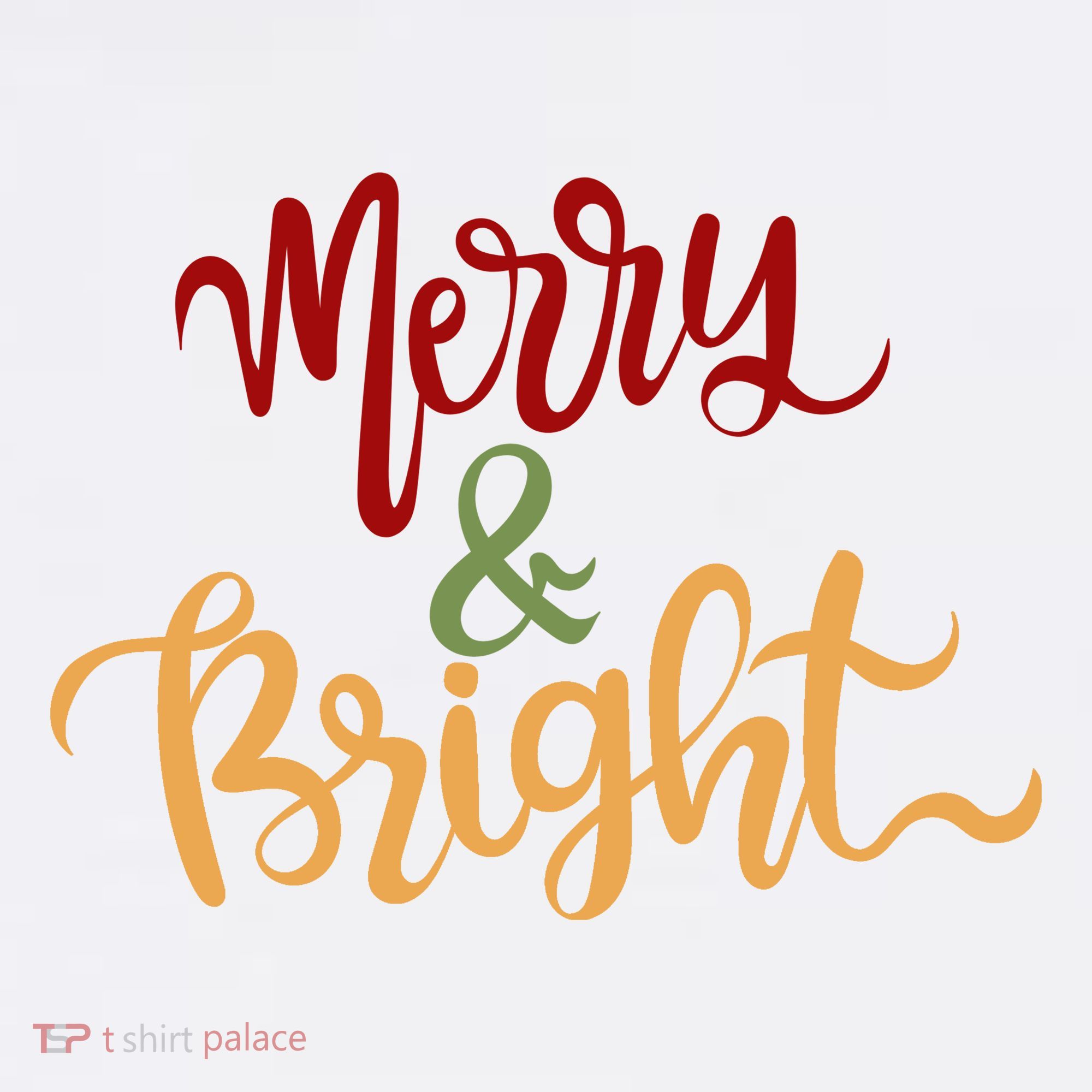 Merry & Bright Christmas Festive Holiday Spirit Women's Hoodie